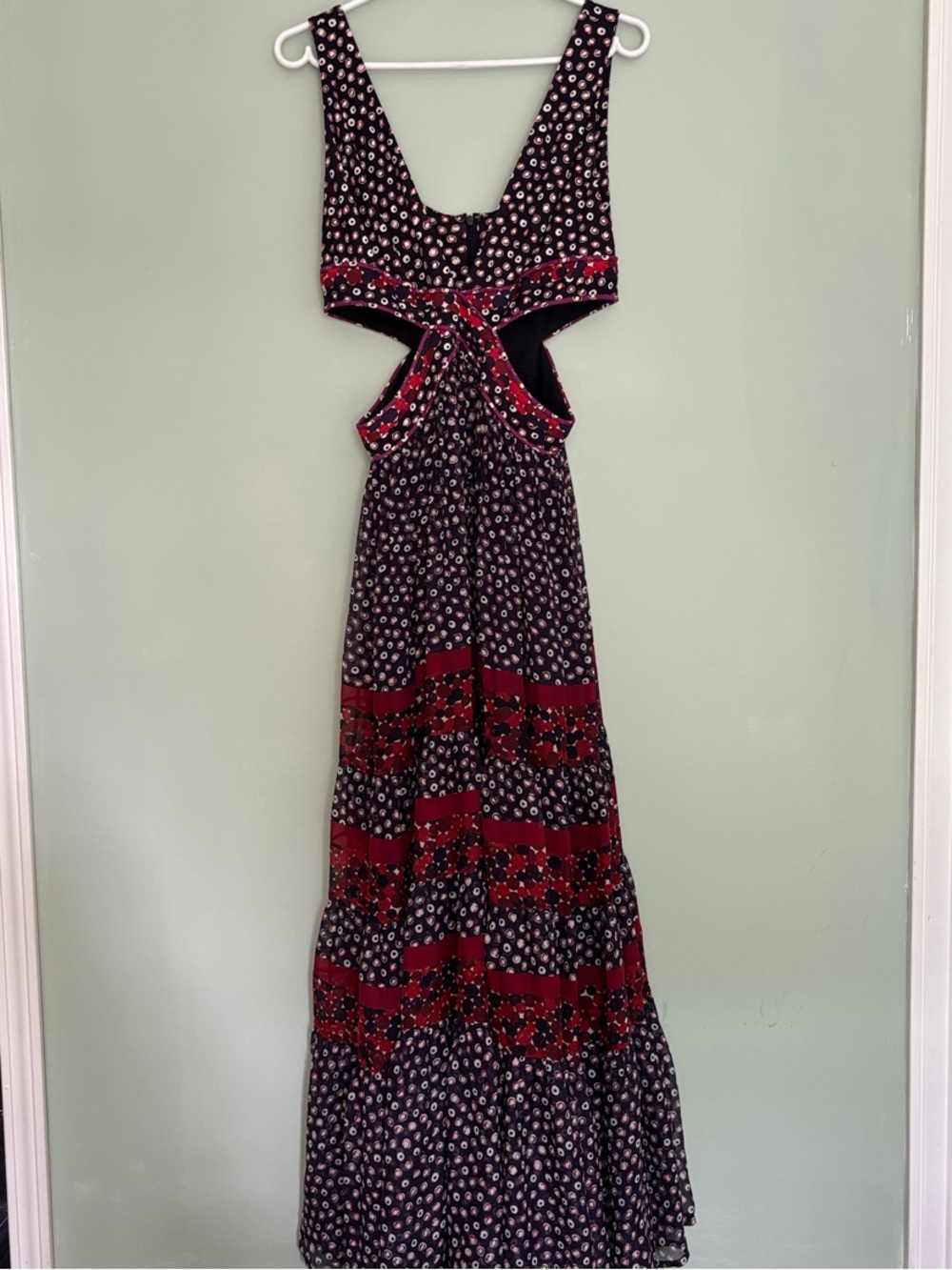 Diane Von Furstenberg Altessa Boho Maxi Dress (Size 8) Fall 2016 Collection - Picture 2 of 12